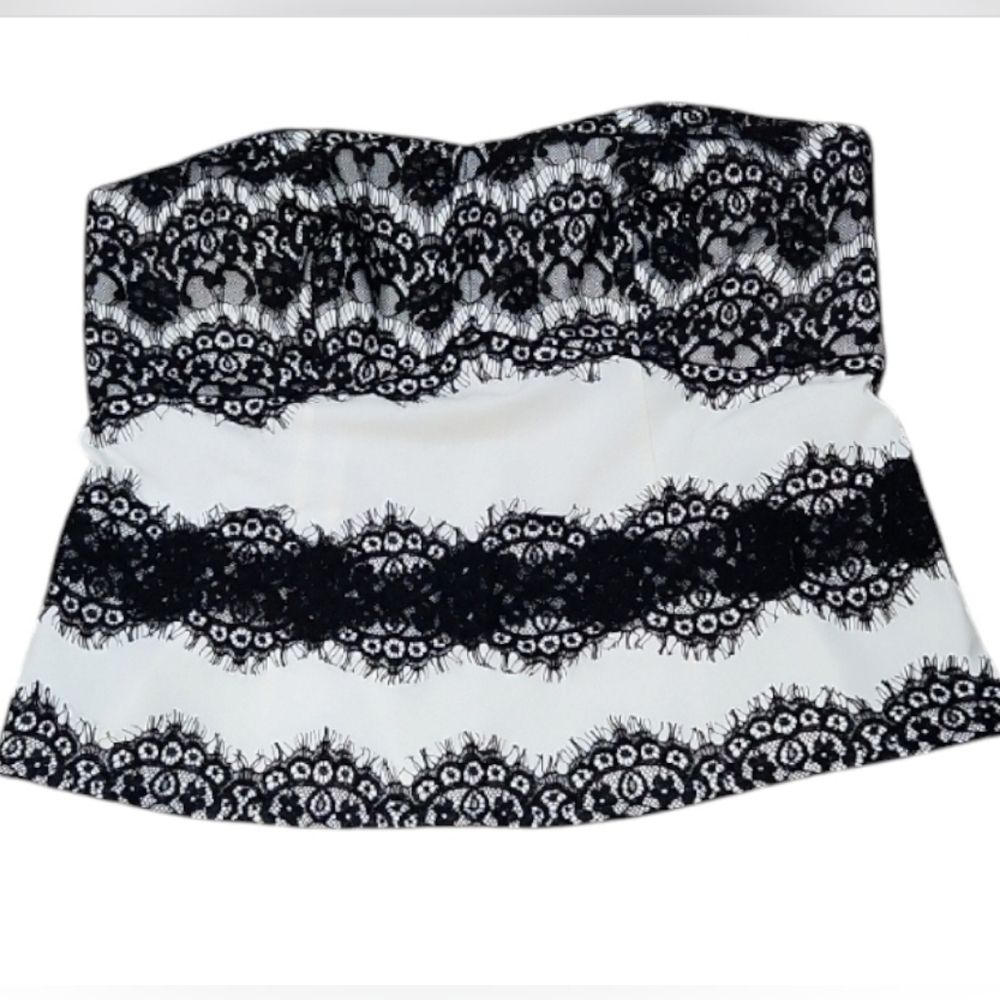 Lane Bryant Strapless Lace Corset